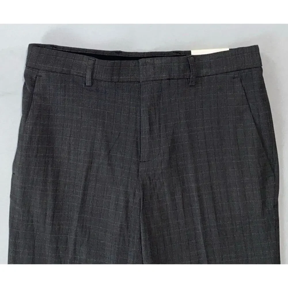 Perry Ellis Portfolio Essentials Slim Fit Washable Dress Pants. Men's 30X32, NWT